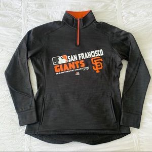 Women’s San Francisco Giants Quarter Zip Pullover